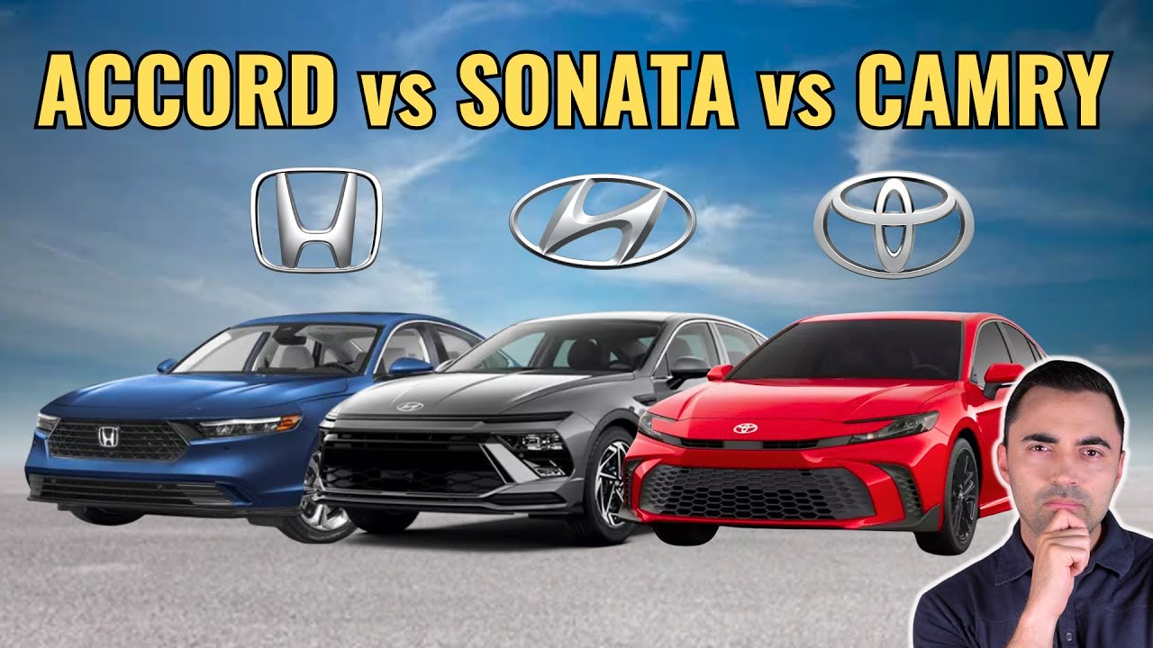 2026 Toyota Camry vs Honda Accord vs Hyundai Sonata comparison