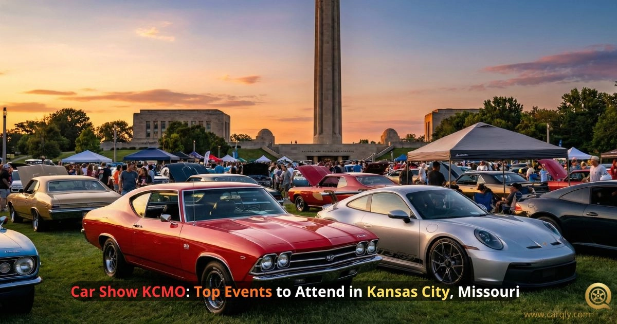 Car Show KCMO featuring classic vehicles in Kansas City