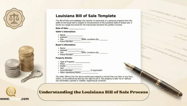 Understanding the Louisiana Bill of Sale Process