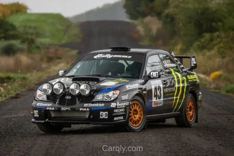 Ex–Ken Block 2004 Subaru Impreza 2.5 RS Rally Car for sale
