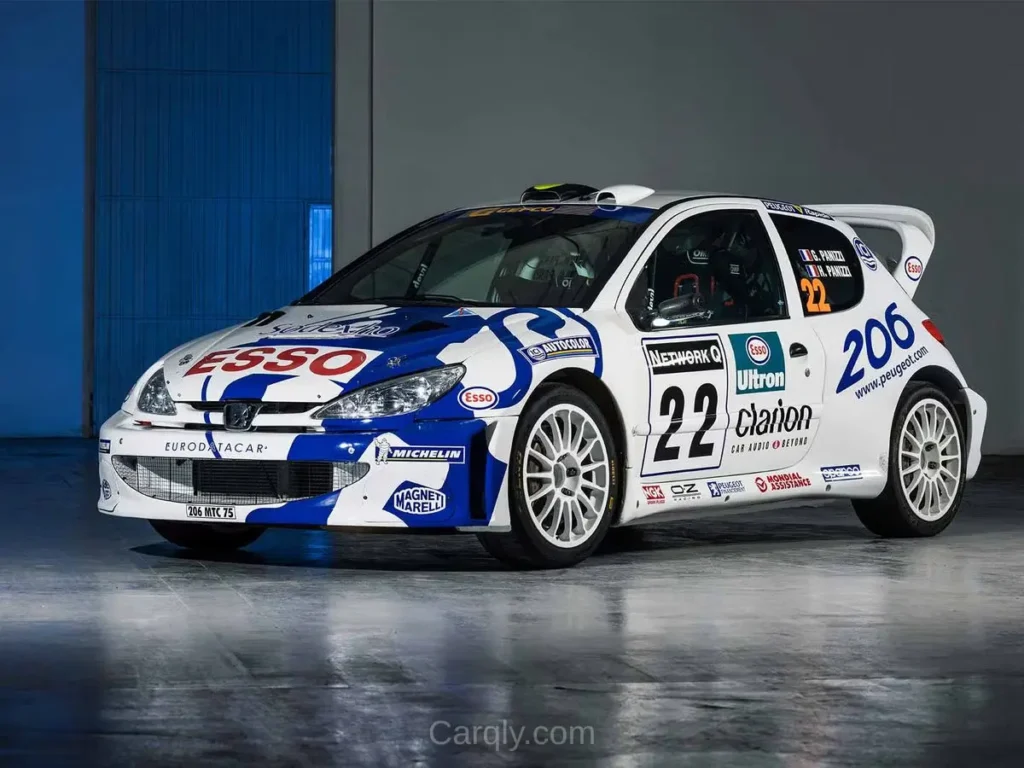 This Peugeot 206 WRC Is the Coolest Car on Sale Right Now - rally car for sale
