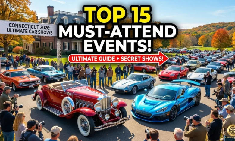 Car Shows Connecticut 2026 - Top 15 Must-Attend Events