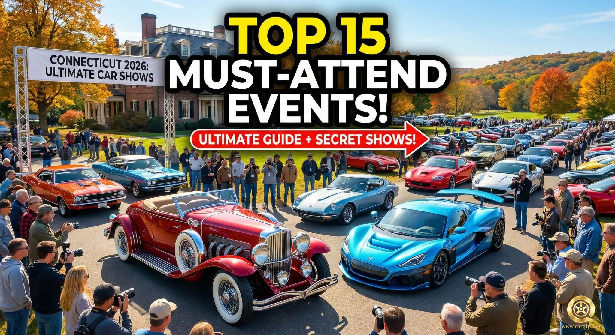 Car Shows Connecticut 2026 - Top 15 Must-Attend Events